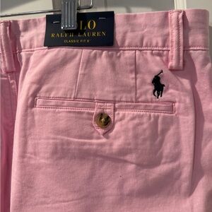 Men’s Ralph Lauren pink shorts